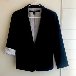 Lined blazer